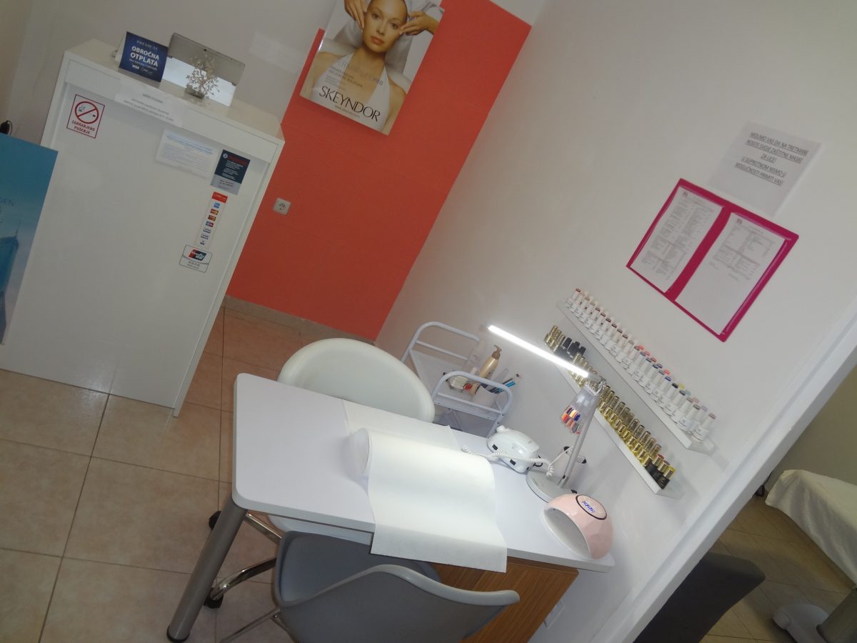 Prostor za tretmane u salonu IRIS