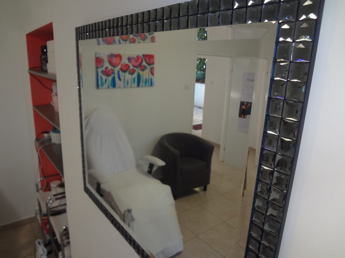 Detalj tretmanskog prostora u salonu IRIS